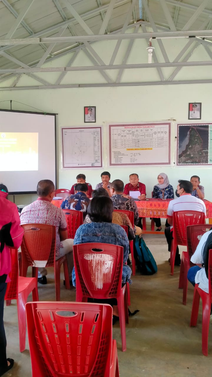 FGD Mobilisasi Duta Digital Kegiatan Desa Cerdas Kabupaten Toba di Desa Tarabunga