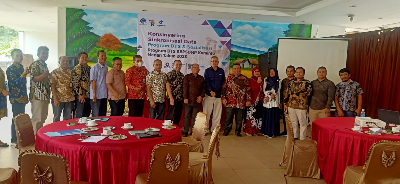 Sosialisasi Program dan Kebutuhan Pelatihan DTS dan DLA dengan Calon Mitra Kerjasama BBPSDM Kominfo Medan Tahun 2023