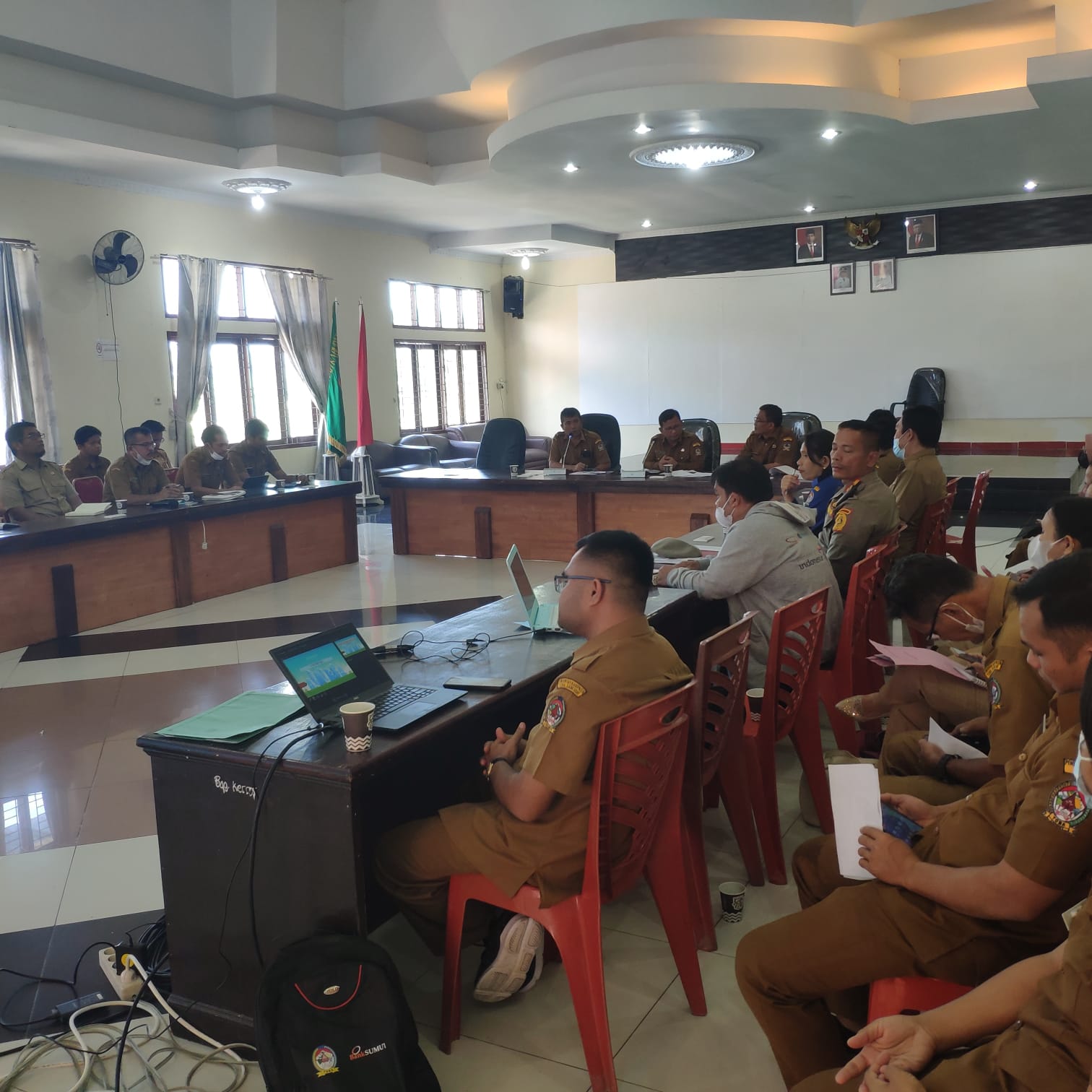 Dinas Kominfo Gelar Rapat Dewan Gerakan Menuju Smart City Kabupaten Toba