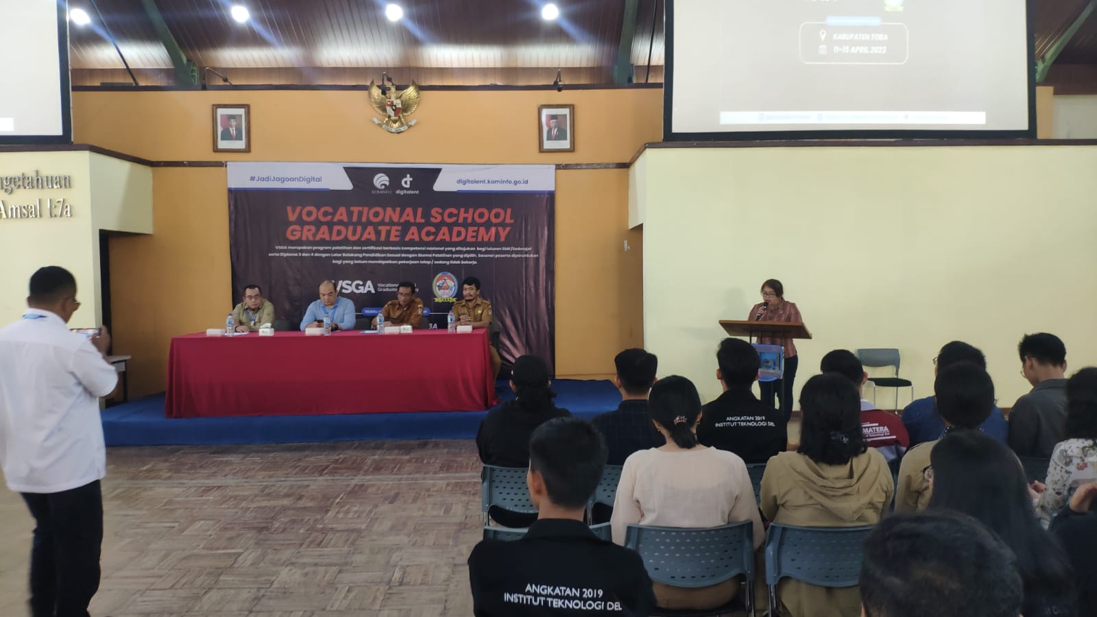 Pelatihan Digital Talent Scholarship VSGA Kabupaten Toba 2023