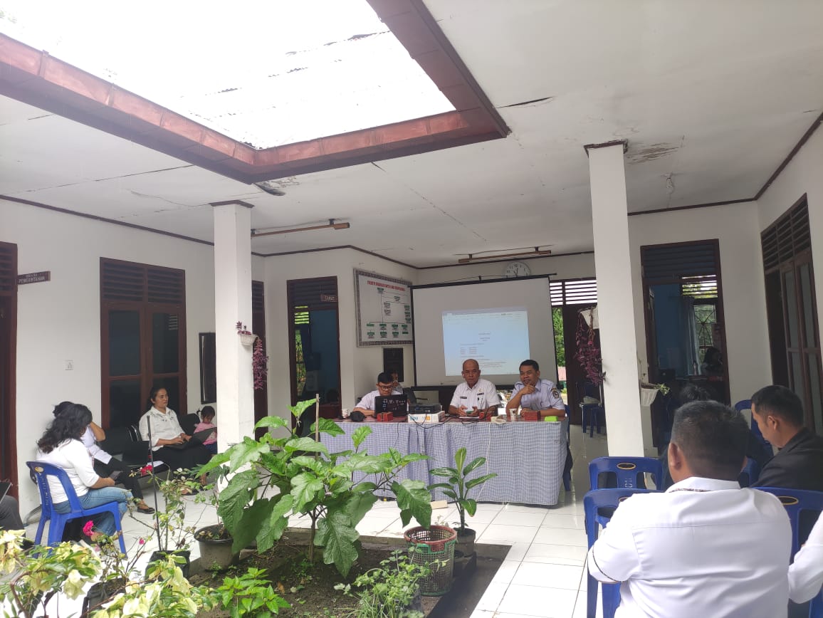 Bimbingan teknis pemanfaatan website desa di Kecamatan Bonatua Lunasi tahun 2025